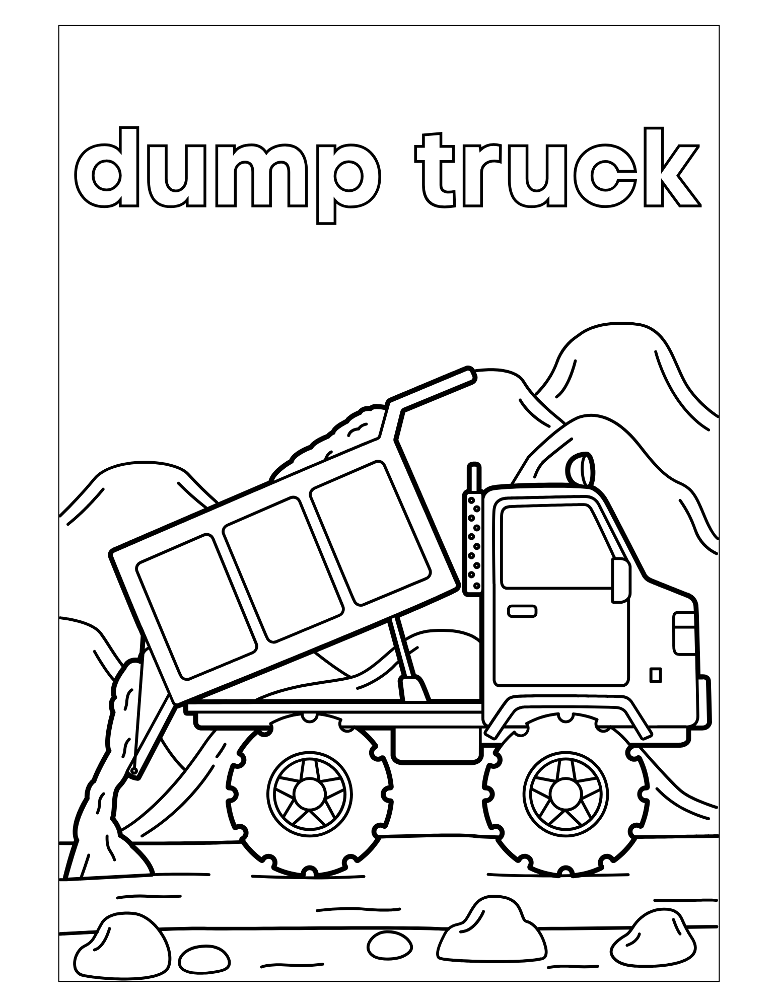 Travel Children's Coloring Book