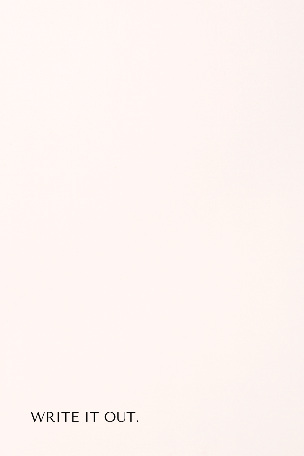 Things I Need to Write Down To Stay Focused