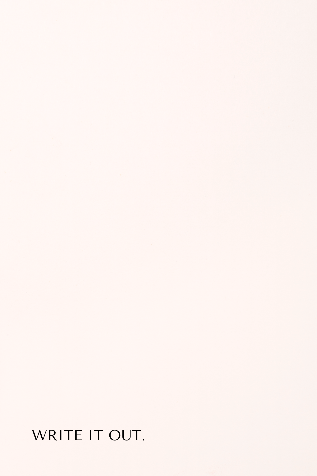 Things I Need to Write Down To Stay Focused