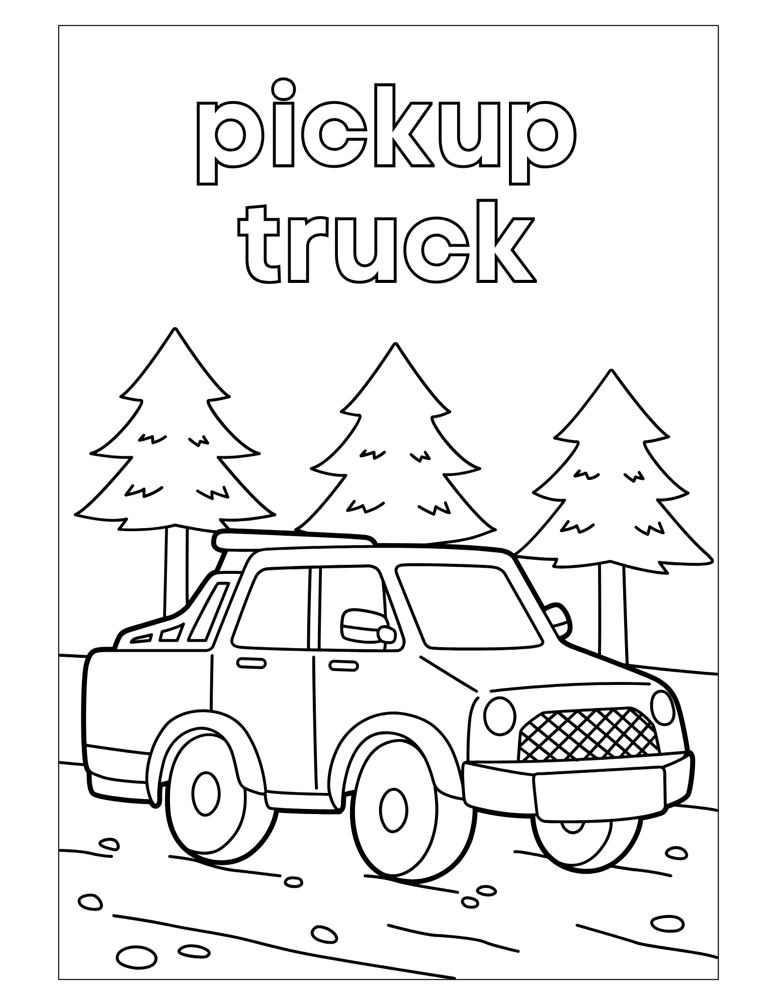 Travel Children's Coloring Book