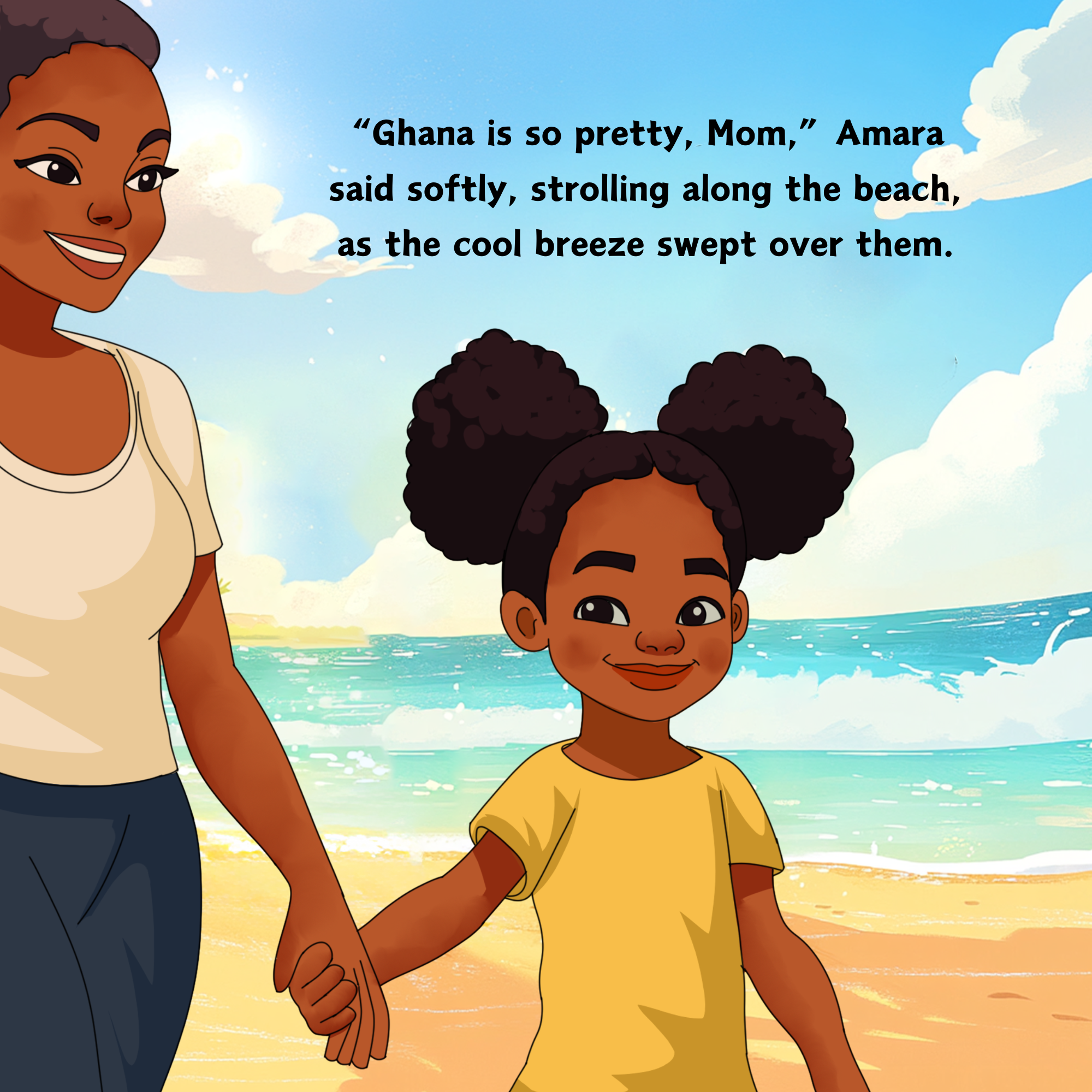 Amara Visits Ghana