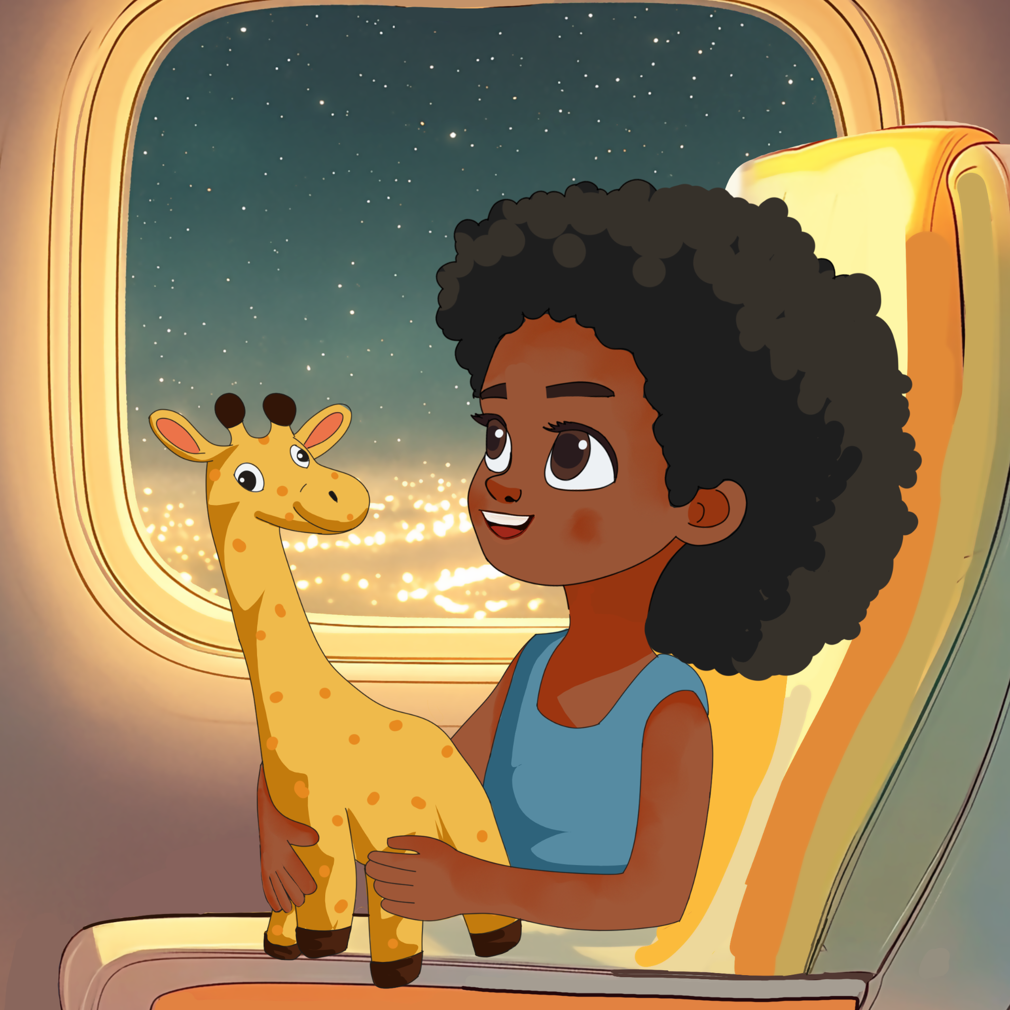 Sandy's First Flight: A Story for Adventurous Kids