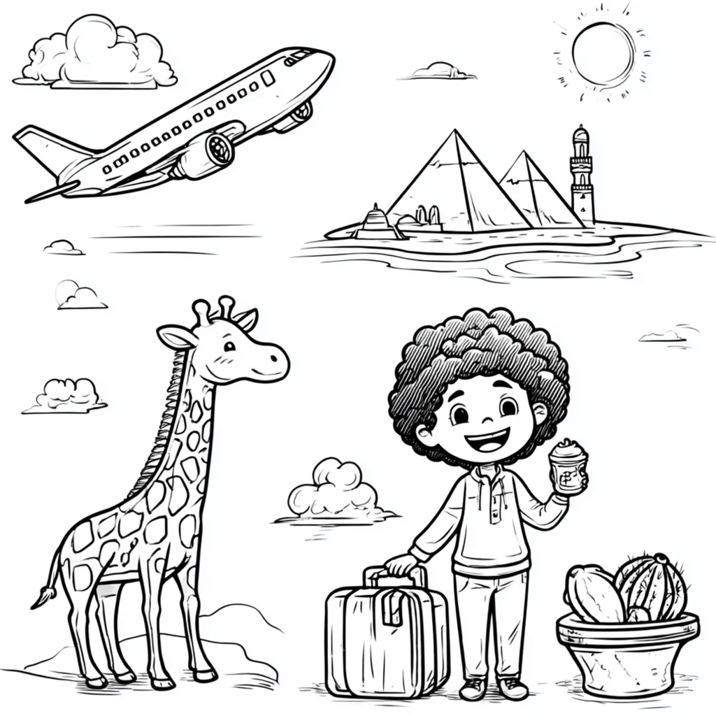 Sandy's First Flight: A Story for Adventurous Kids