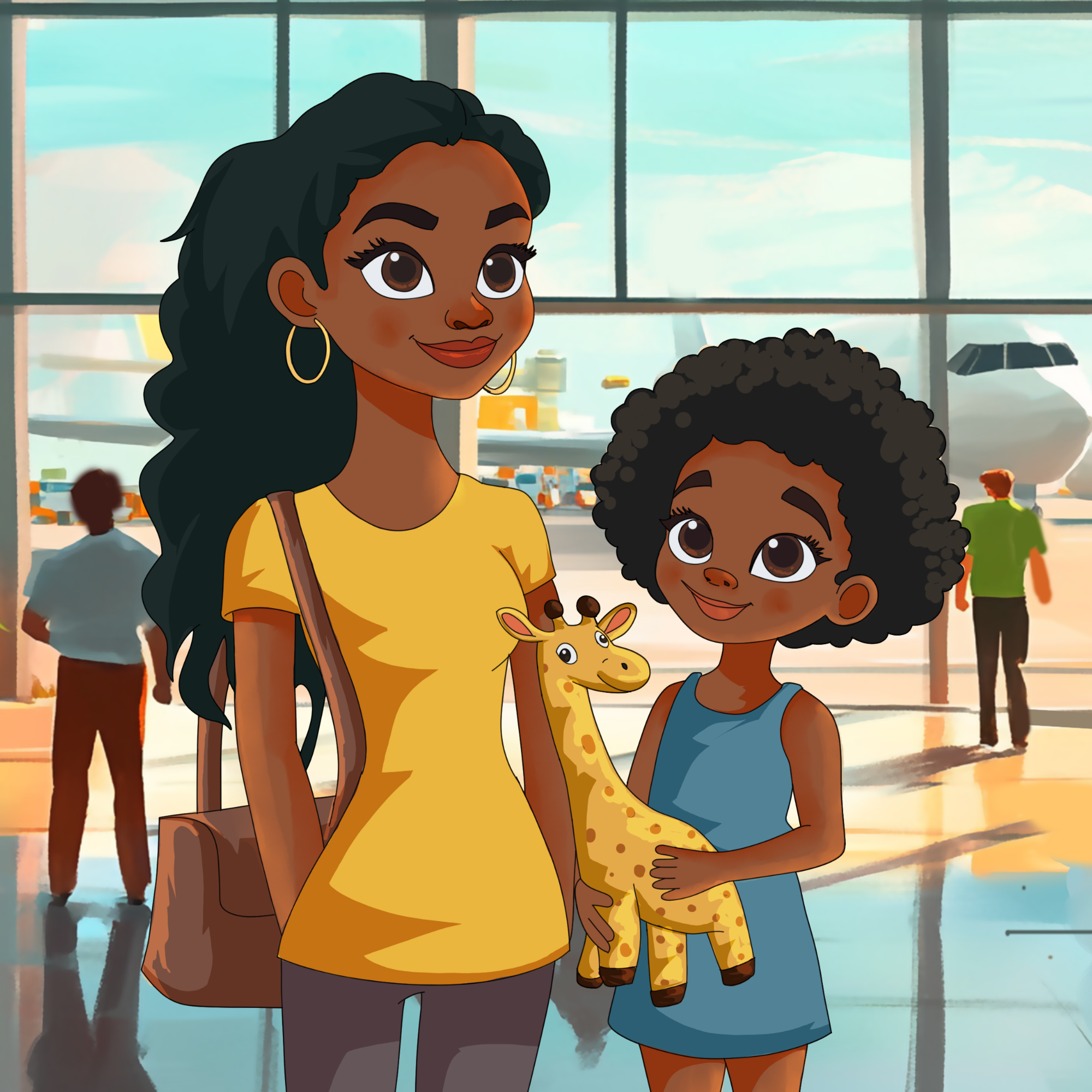 Sandy's First Flight: A Story for Adventurous Kids