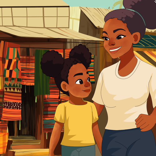 Amara Visits Ghana
