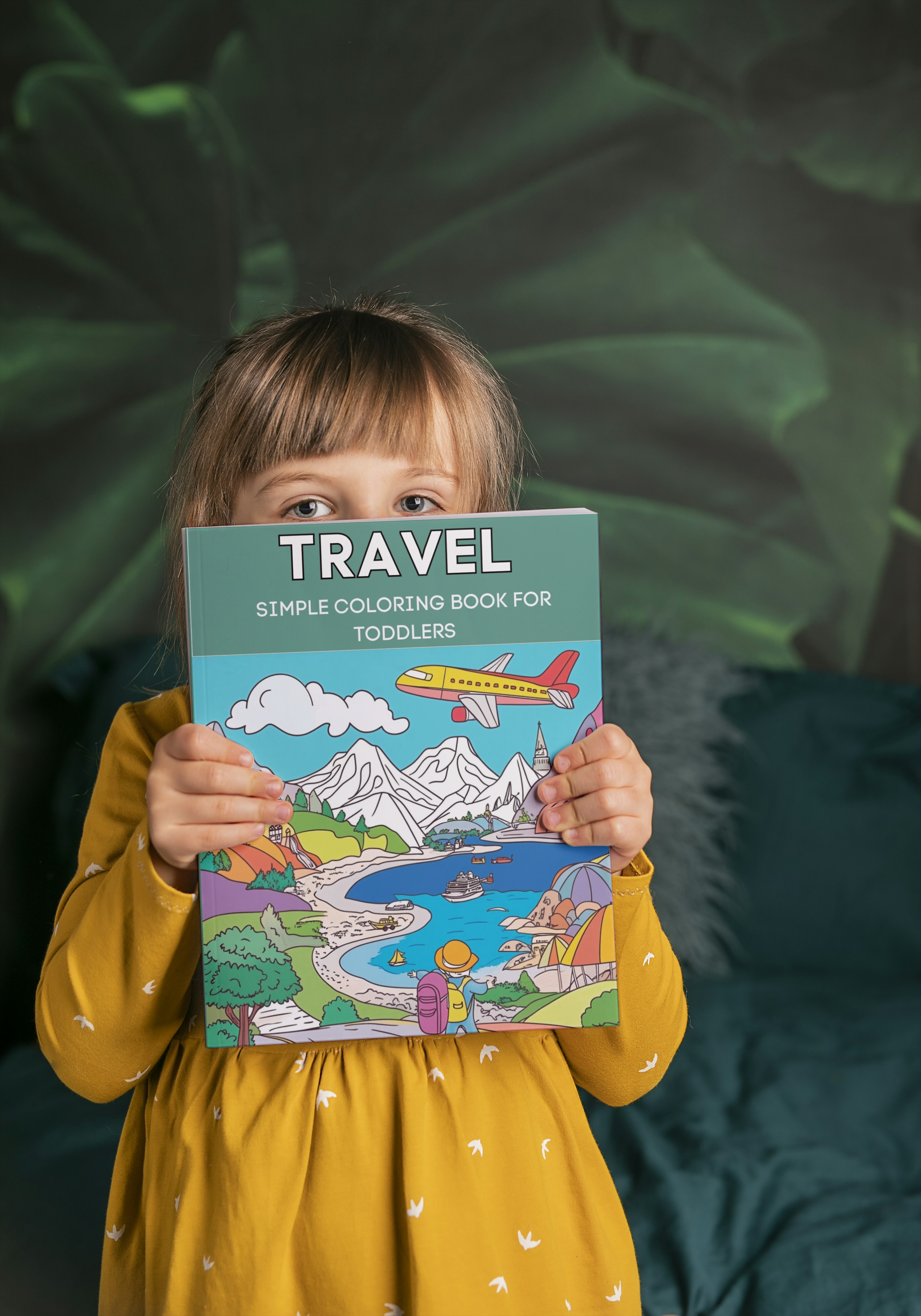 Travel Children's Coloring Book